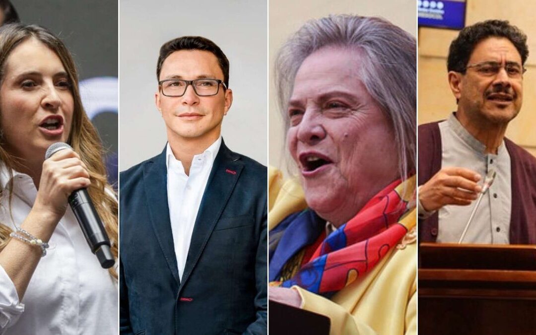 Los 14 candidatos presidenciales inscritos en la Registraduría para primera vuelta y sus fórmulas vicepresidenciales: lista completa