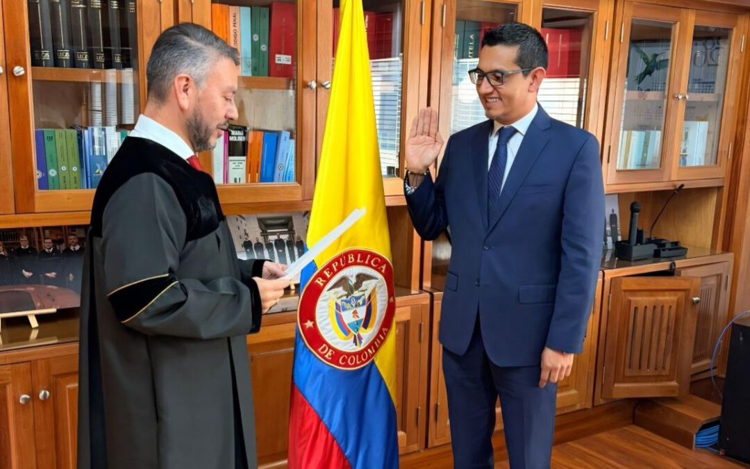 Fabián Rojas asume como magistrado en la Comisión Nacional de Disciplina Judicial #Tolditos7Días