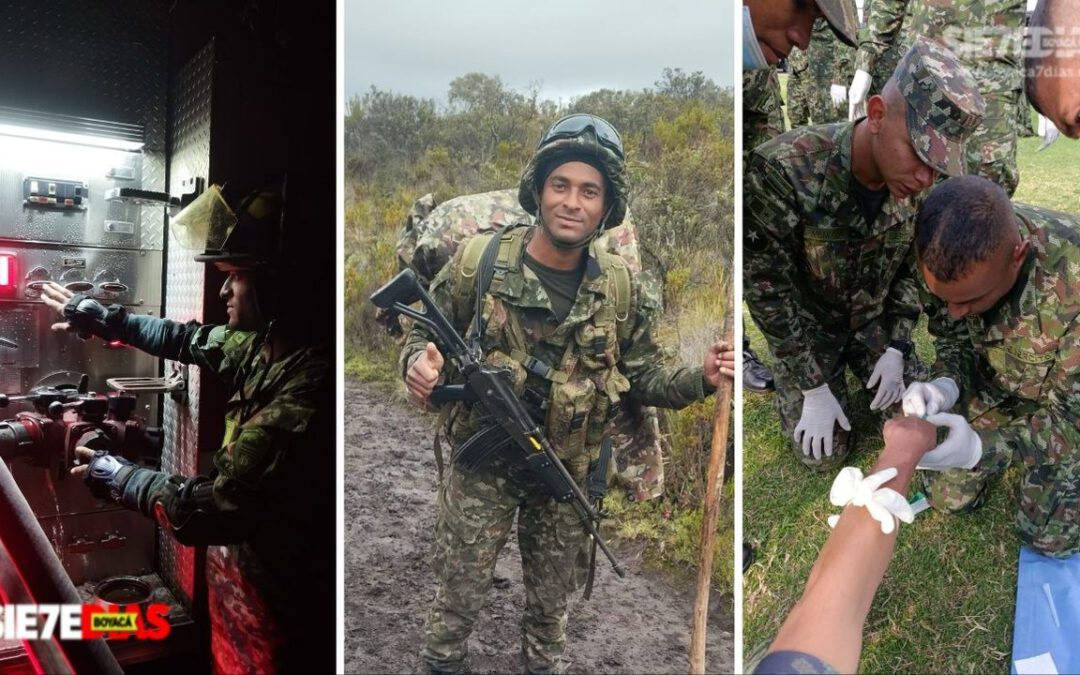 El soldado chiquinquireño que aprendió inglés en el páramo y fue admitido en la Escuela de Aviación del Ejército