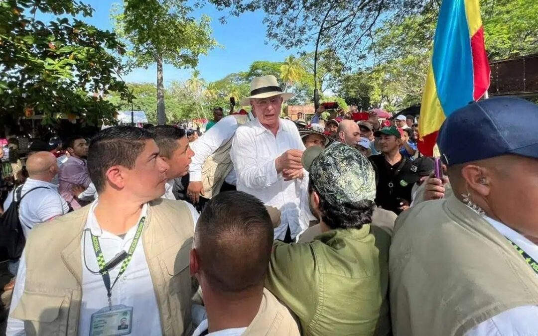 El expresidente Álvaro Uribe realizará mañana un acto político en Moniquirá #Tolditos7Días