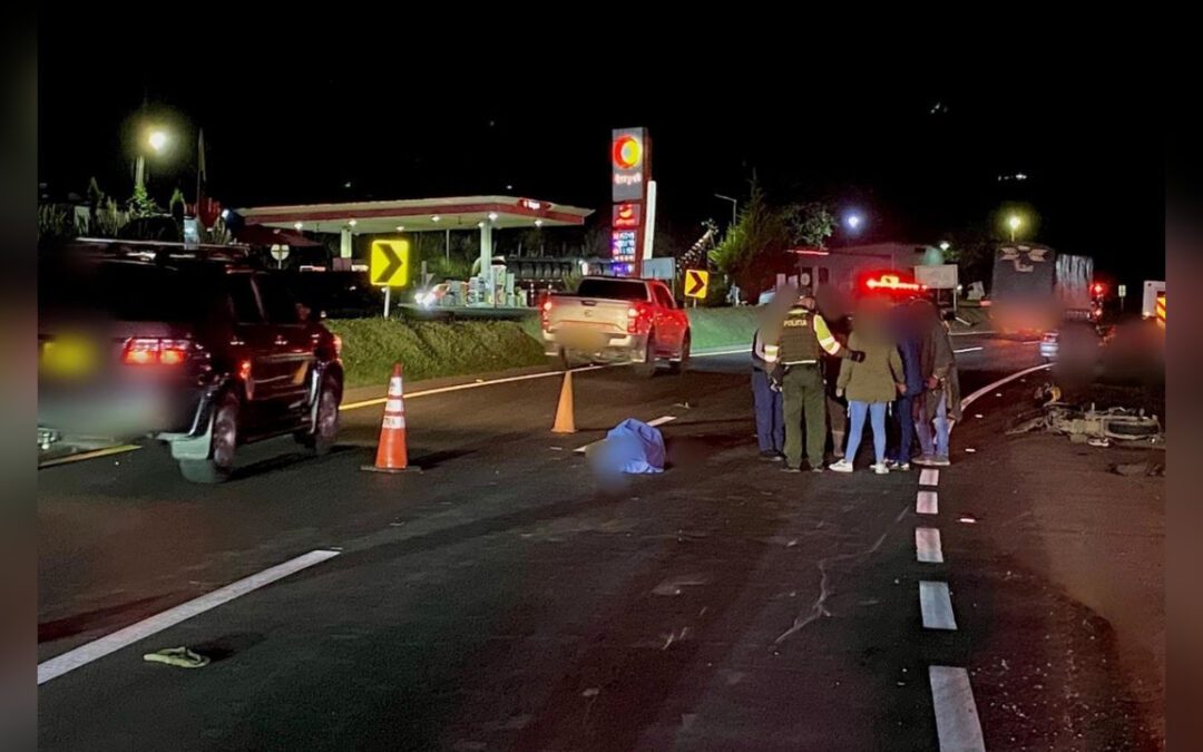 Dos personas fallecieron en accidentes de tránsito este fin de semana en vías de Boyacá