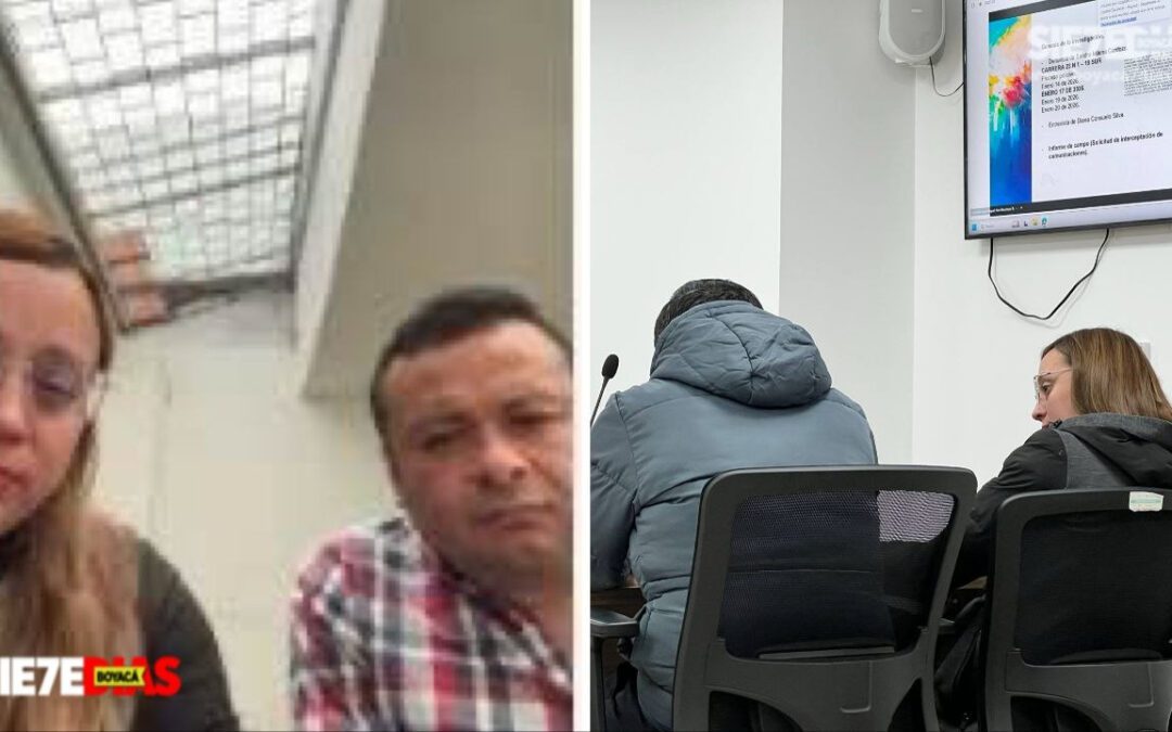 Detalles de la imputación contra la inspectora de policía Lady Carolina Rincón y su pareja Luis Alberto Arenas en Sogamoso