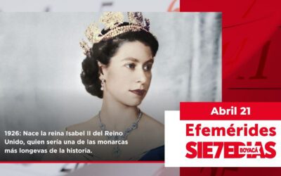 Un día como hoy | 21 de abril | #Efemerides7días