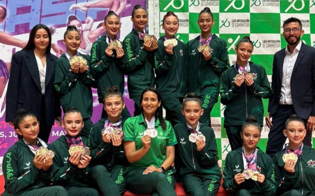 Boyacá se impone con autoridad en el Nacional de Gimnasia Rítmica y asegura presencia internacional