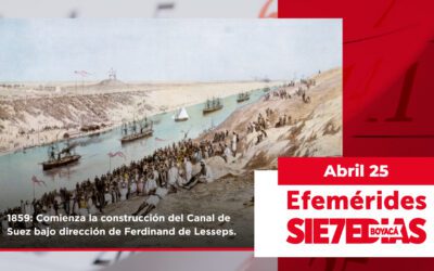 Un día como hoy | 25 de abril | #Efemerides7días