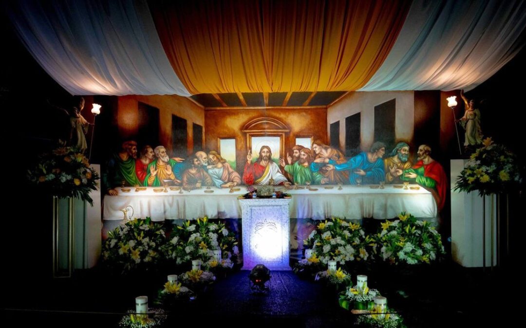 ‘La última cena’ irrumpe en la Catedral de Sal de Zipaquirá como gran atractivo de abril