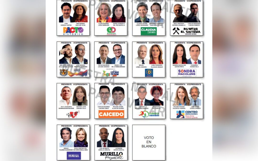 Ofrecen recompensa de 275.000 dólares para prevenir ataques contra candidatos en Colombia