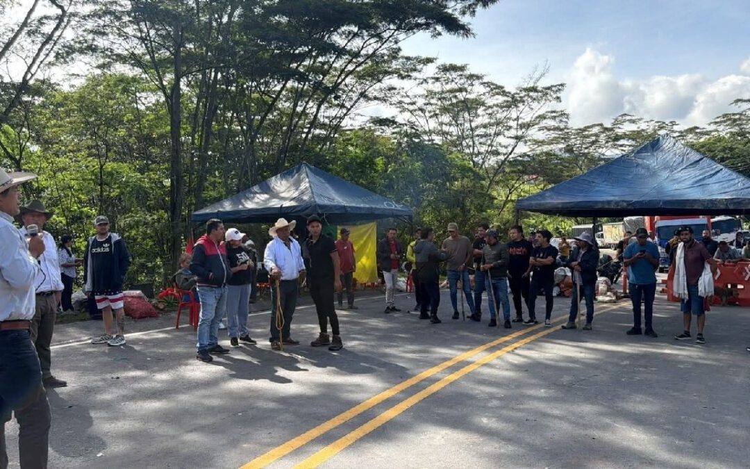 Levantan cinco puntos de bloqueo en Boyacá y avanza el diálogo tras tercer día de paro nacional