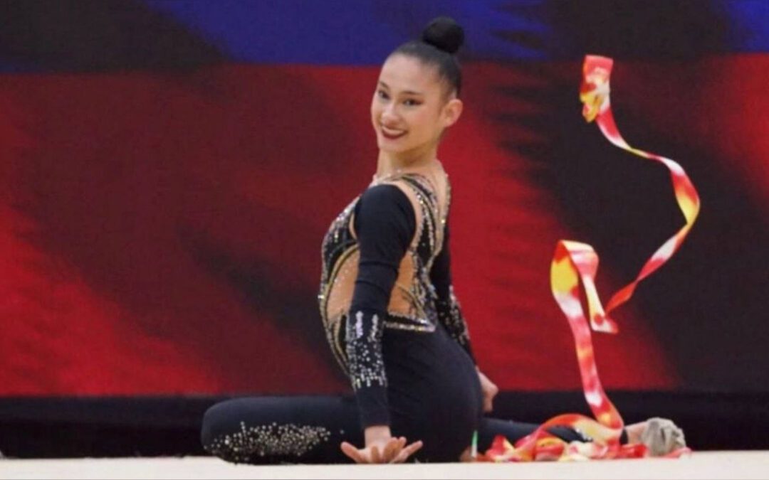 Mariana Patiño eleva el rango de Boyacá y se posiciona en la gimnasia rítmica nacional