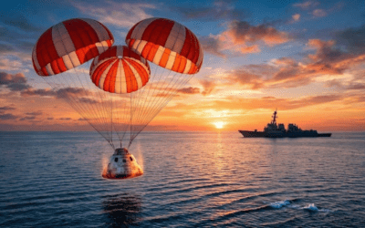 Hoy llegan a casa: Artemis II ameriza esta tarde y usted puede verlo en vivo