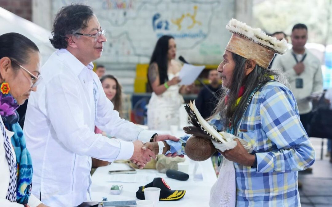 Este fue el compromiso del presidente Petro con la comunidad u’wa ayer en Cubará #Tolditos7Días