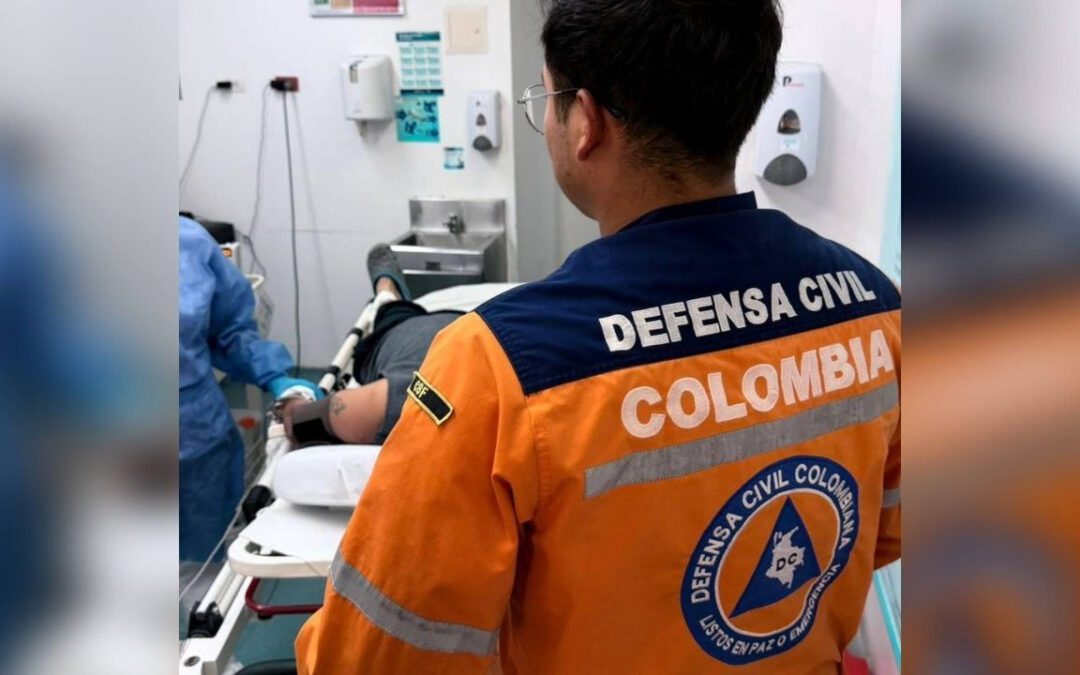 Accidente de tránsito en Puntalarga y otras emergencias atendidas por la Defensa Civil Duitama