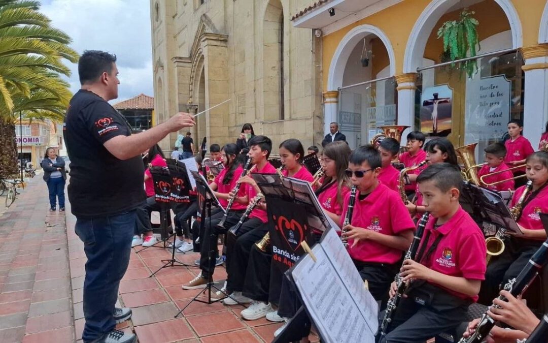 La Banda Sinfónica Infantil de Aquitania busca apoyo para llevar el nombre de Boyacá hasta Perú