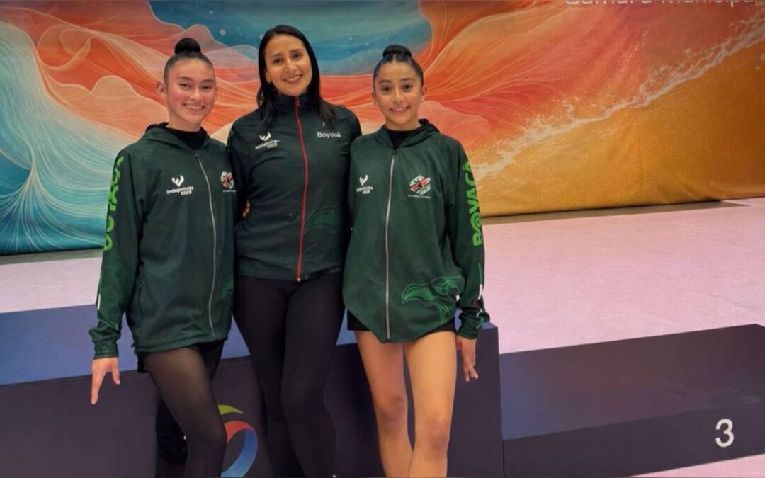 Boyacá tiene representación en Portugal: dos gimnastas compiten en torneo internacional