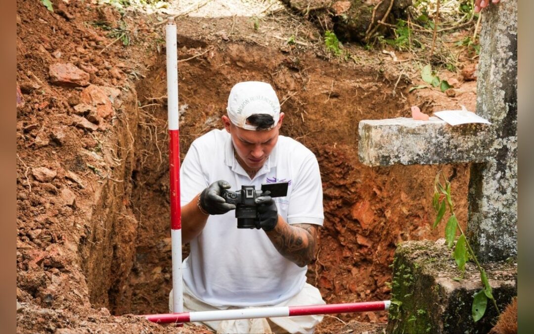 Unidad de Búsqueda recuperó nueve cuerpos de desaparecidos en cementerio de Moniquirá