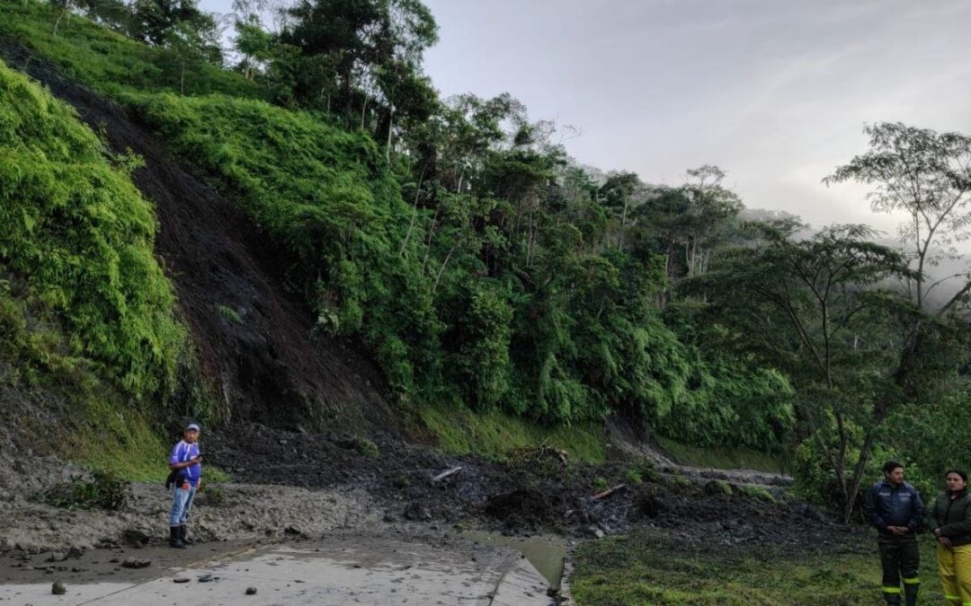 Intensas lluvias generaron inundaciones y deslizamientos de tierra en San Pablo de Borbur