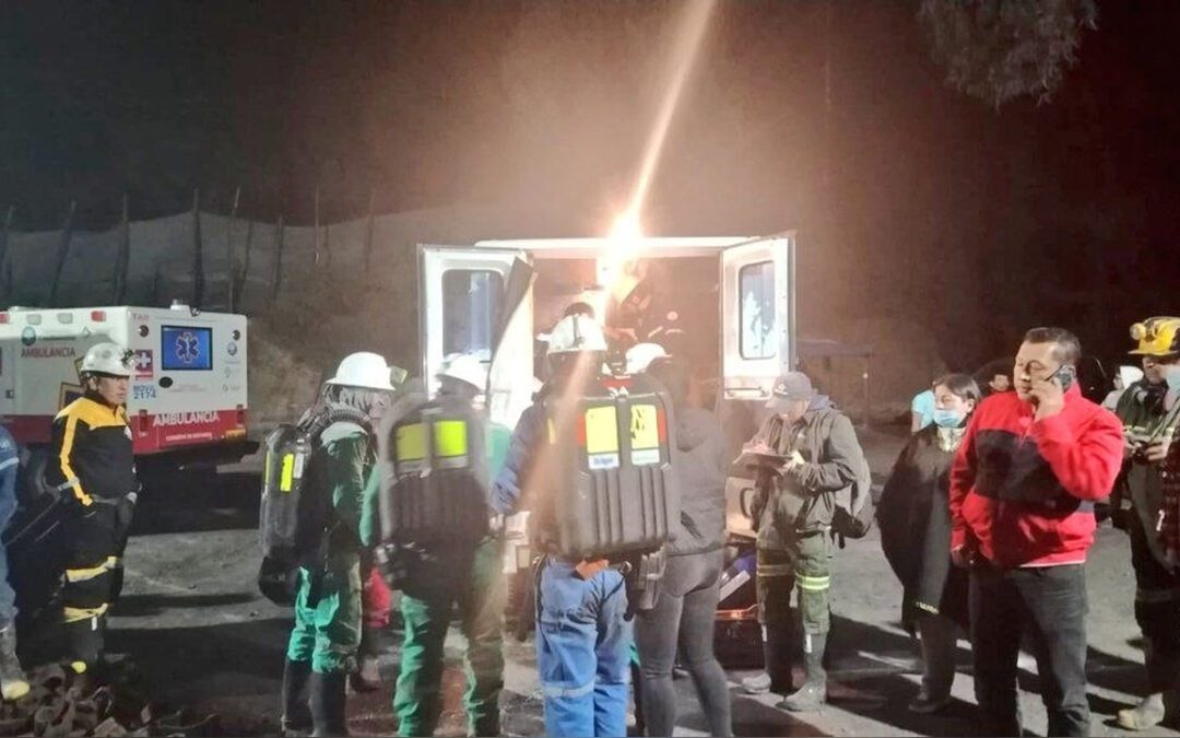 Hallan sin vida a cuatro trabajadores atrapados tras explosión en mina del municipio de Cucunubá