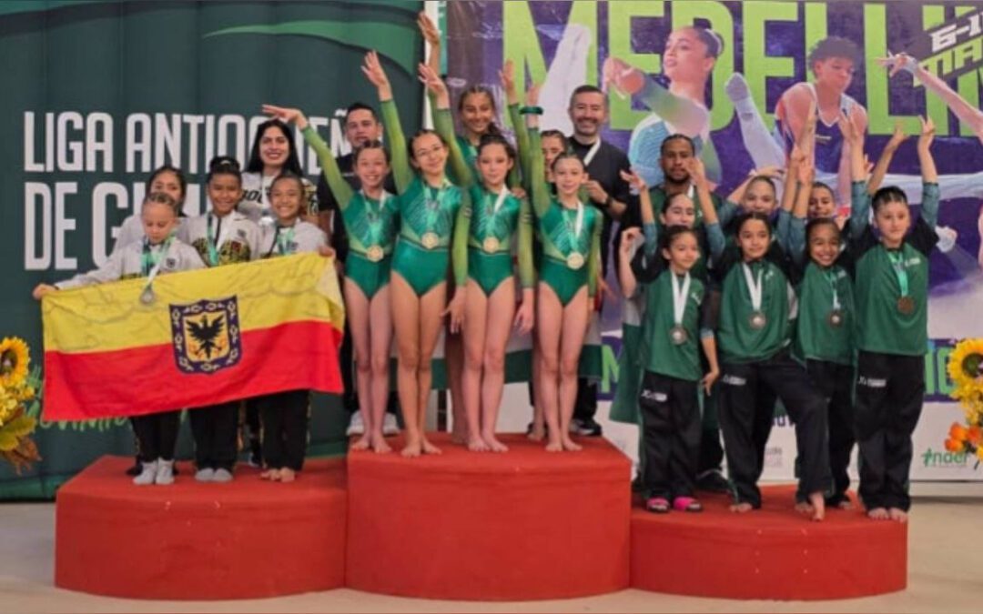 Boyacá conquistó el título nacional de gimnasia artística femenina en Medellín