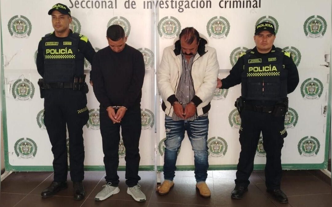 La Policía de Tunja capturó a dos hombres señalados de tentativa de feminicidio