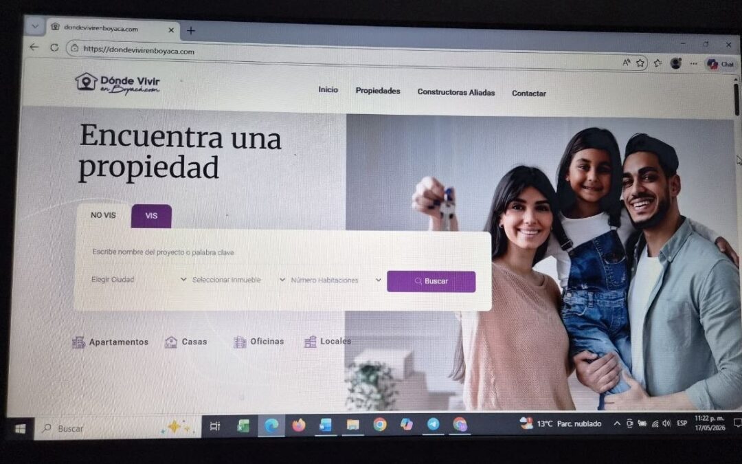 ‘Dónde Vivir en Boyacá’, la plataforma digital de Camacol para fortalecer el sector constructor