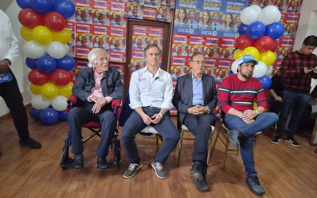 Reencuentro de líderes políticos de Boyacá en inauguración de la sede de Paloma Valencia #Tolditos7Días