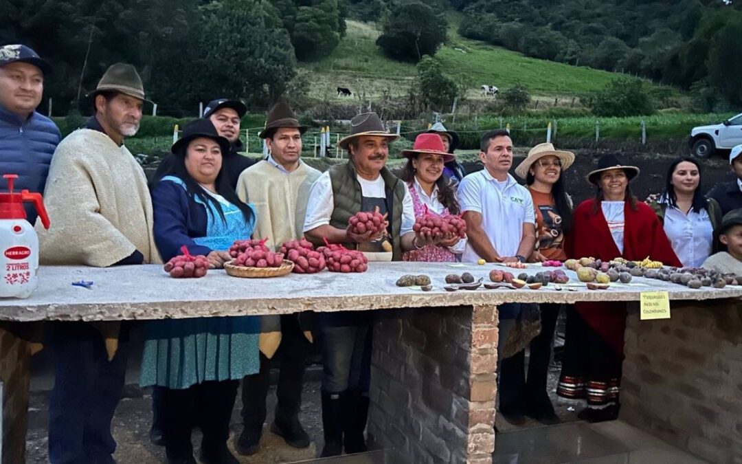 Boyacá y Perú unieron experiencias para fortalecer la producción de papa en el departamento
