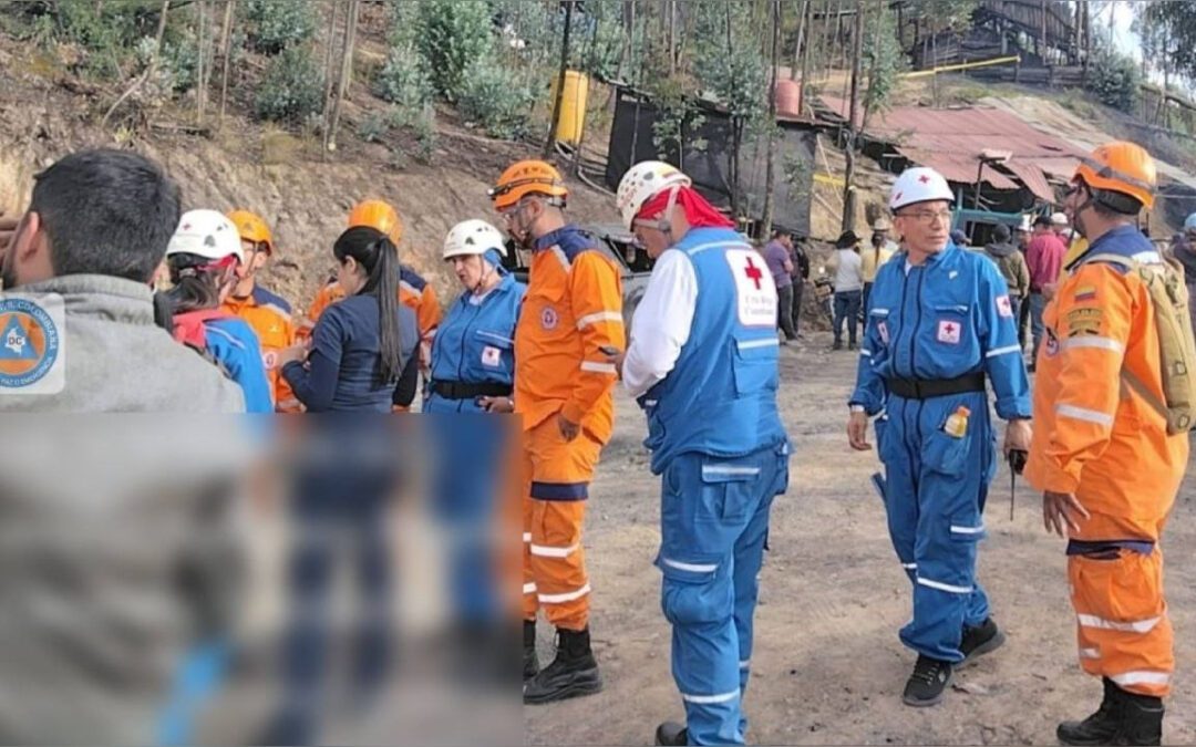 Angustia en Tasco: dos trabajadores completan dos días atrapados tras colapso de mina