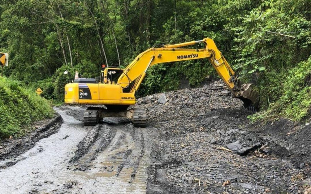 Derrumbes mantienen cerrada la vía Sogamoso – Pajarito