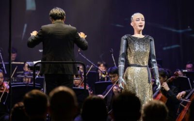 Una robot cantó como solista junto a 70 músicos en vivo: Sophia hizo historia en Hong Kong