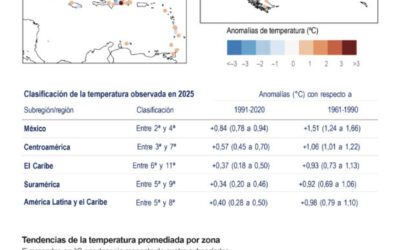 [Infografía] Latinoamérica y el Caribe experimenta episodios de calor extremo sin precedentes en el 2025