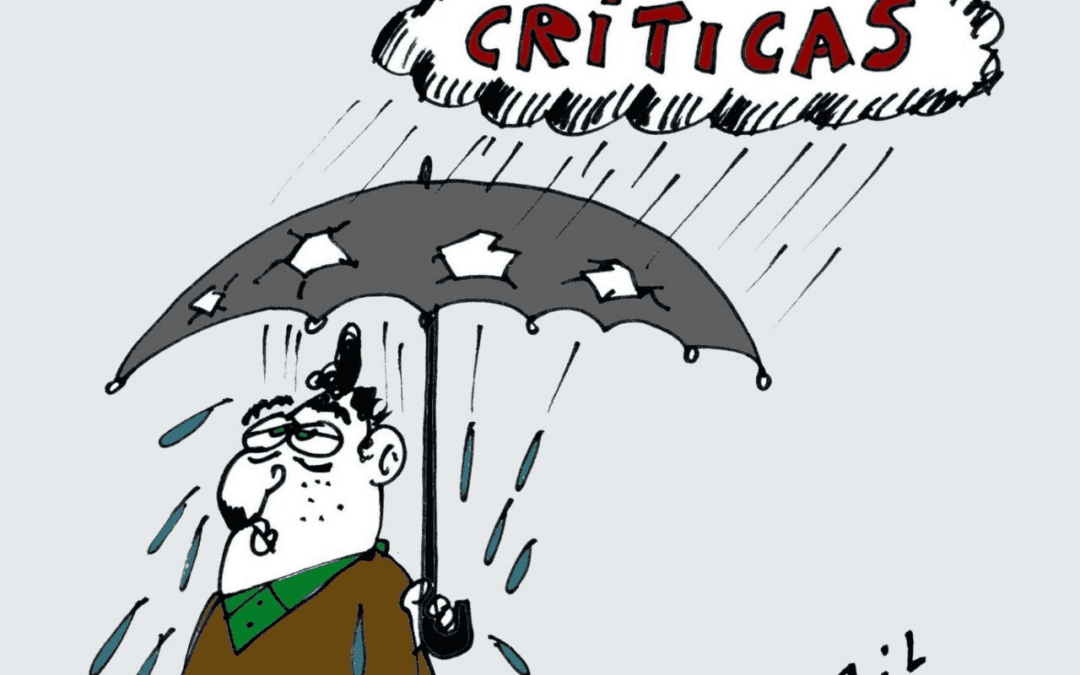 Se dañó el paraguas – Caricatura 7 días | de @MilCaricaturas