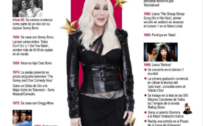 [Infografía] Cher: ‘La diva del pop’ cumple 80 años en la cima de la reinvención