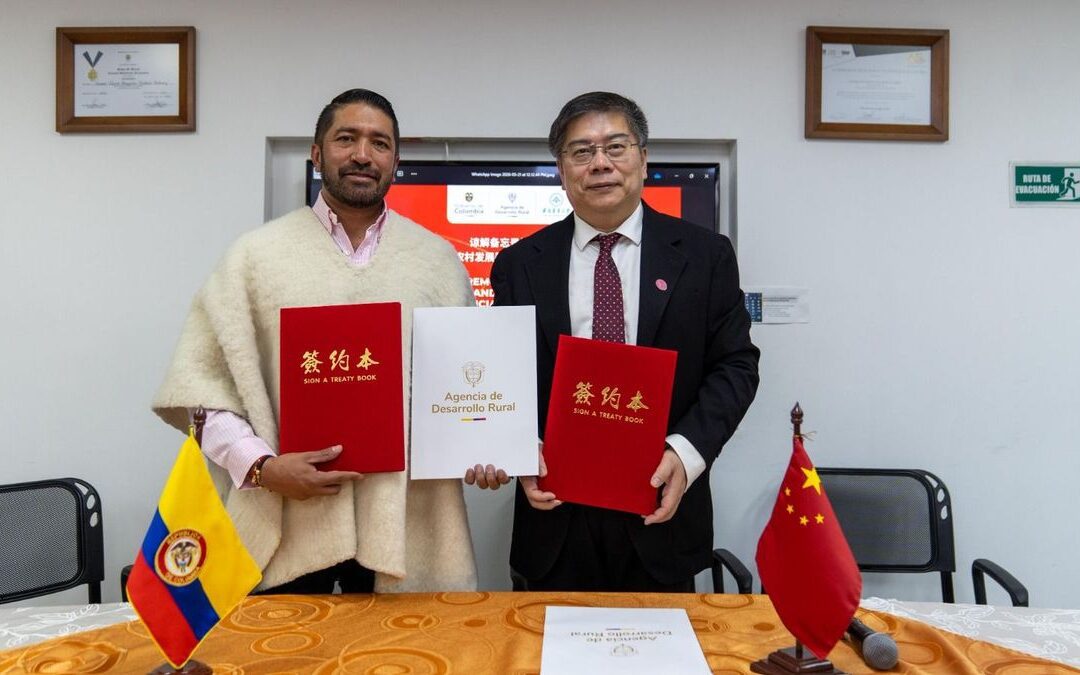Gobierno firma acuerdo con China para fortalecer la productividad del agro