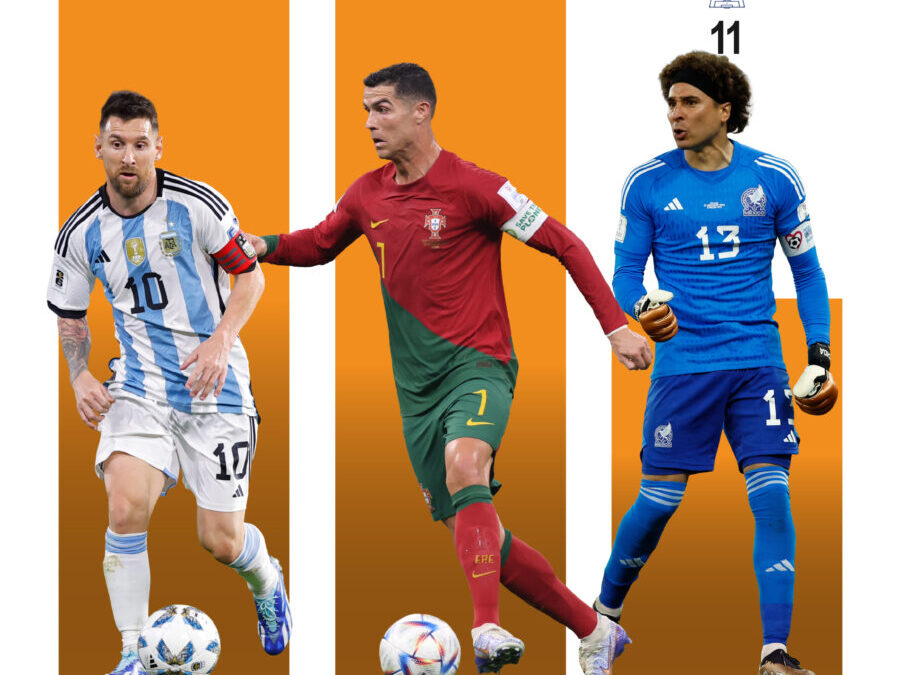 [Infografía] Los ocho jugadores que han disputado cinco mundiales