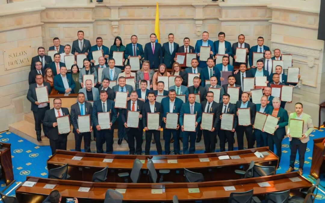 La ‘condecoratón’ de ayer del representante saliente Wilmer Castellanos #Tolditos7Días