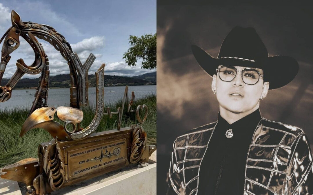 Paipa rindió homenaje a Yeison Jiménez y a las víctimas del accidente aéreo con una misa y una escultura