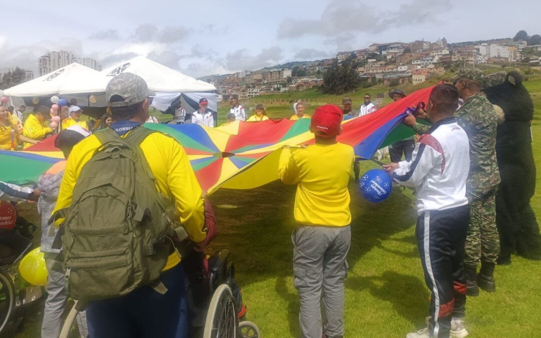 En Tunja, niños y niñas con discapacidad participaron en los XVI Juegos Deportivos, Recreativos y Culturales ‘Campeones sin límites’