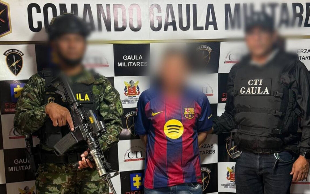 Capturan en Bogotá a presunto responsable de extorsión agravada por hechos ocurridos en Boyacá