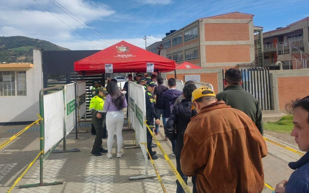 Boyacá registró alta participación y una jornada electoral sin alteraciones de orden público