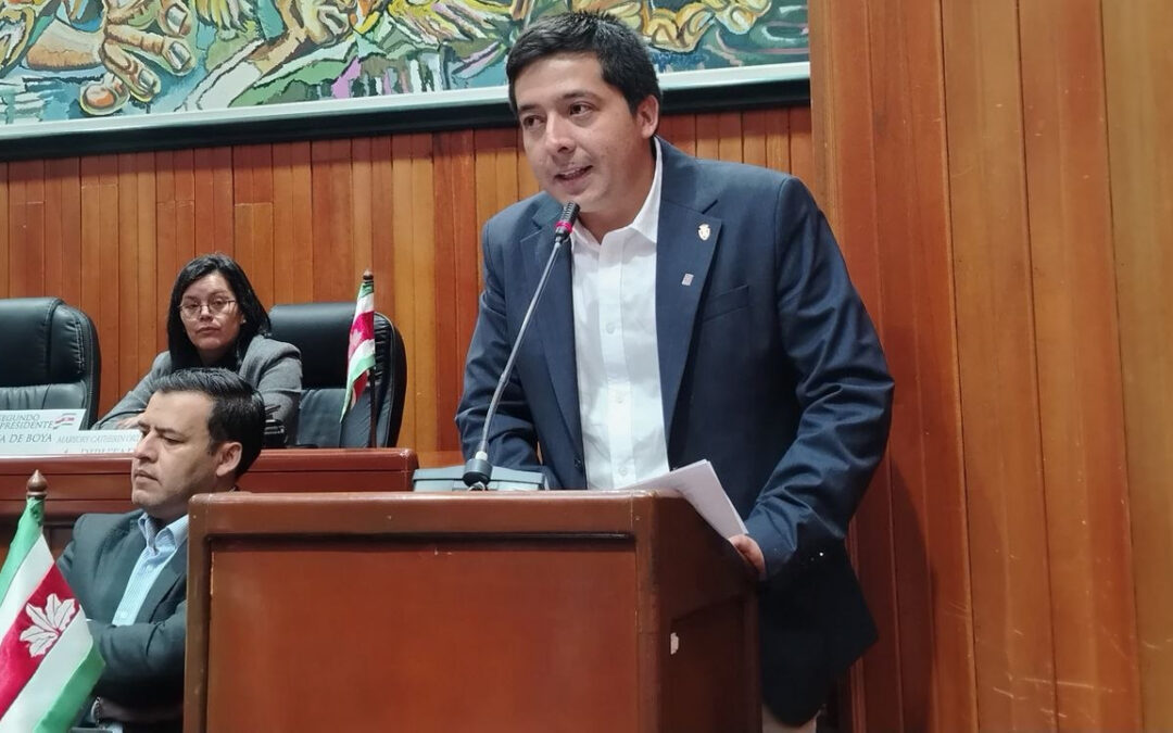 Mateo Centeno Agudelo, nuevo diputado de Boyacá por el Partido Alianza Verde #Tolditos7Días
