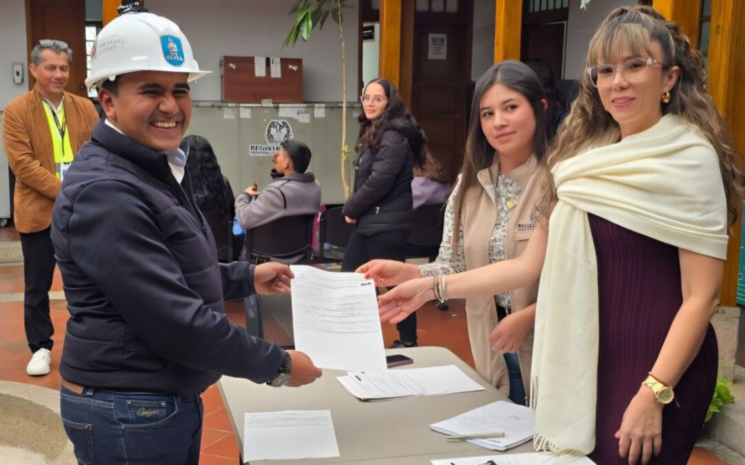 Diego Neira se inscribió como candidato a la Alcaldía de Tunja
