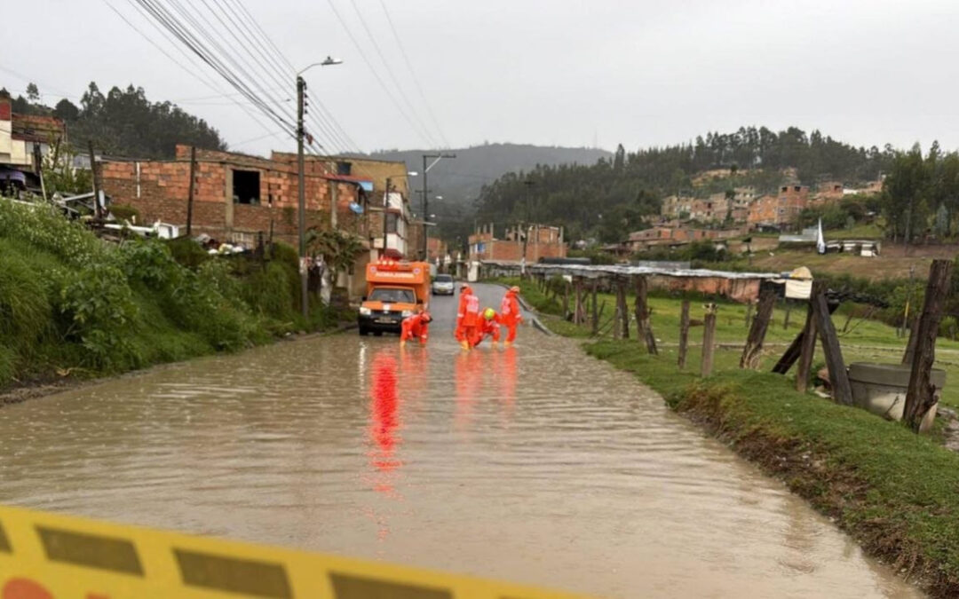 Lluvias, inundaciones y accidentes marcaron un agitado fin de semana en Duitama