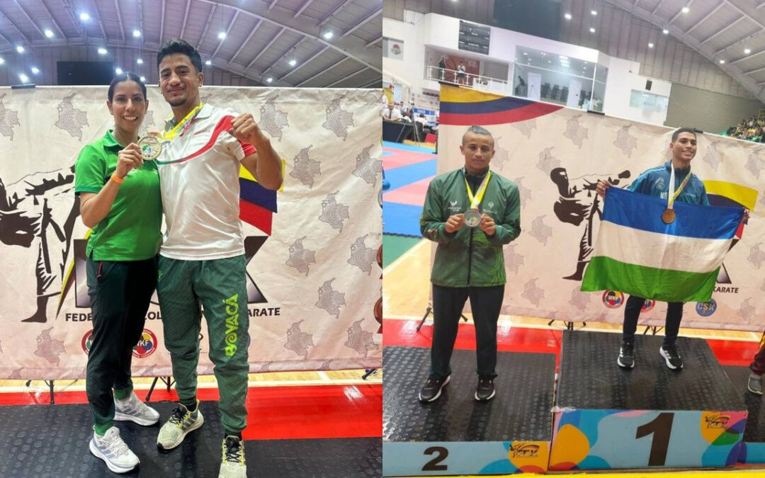 Karate boyacense sumó oro y plata en Cartagena y sigue firme rumbo a los Juegos Nacionales 2027