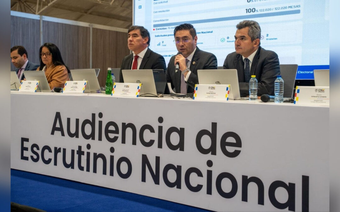 El Consejo Nacional Electoral declaró como presidente electo de Colombia a Abelardo de la Espriella