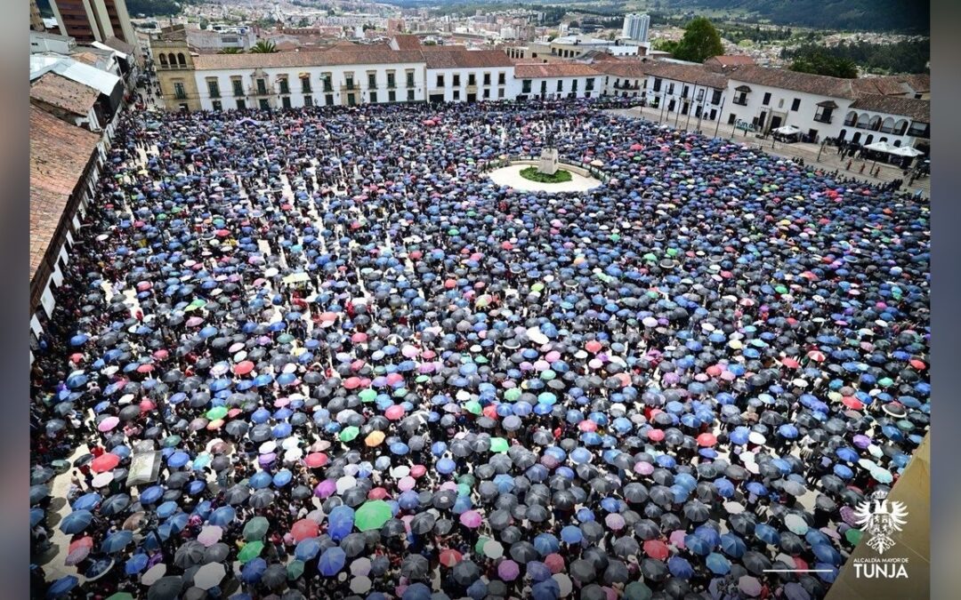 [Galería] Multitudinaria manifestación de fe en la fiesta de la Virgen del Milagro en Tunja