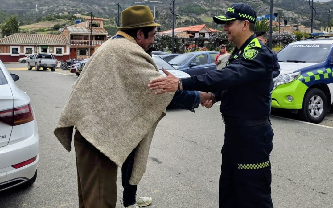 La Policía Metropolitana de Tunja refuerza la seguridad durante el puente festivo