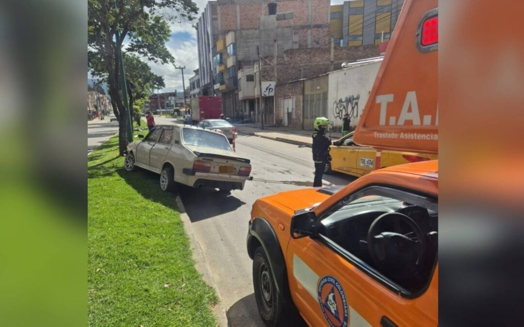 Siniestros viales encabezaron las emergencias atendidas por la Defensa Civil Duitama durante el fin de semana