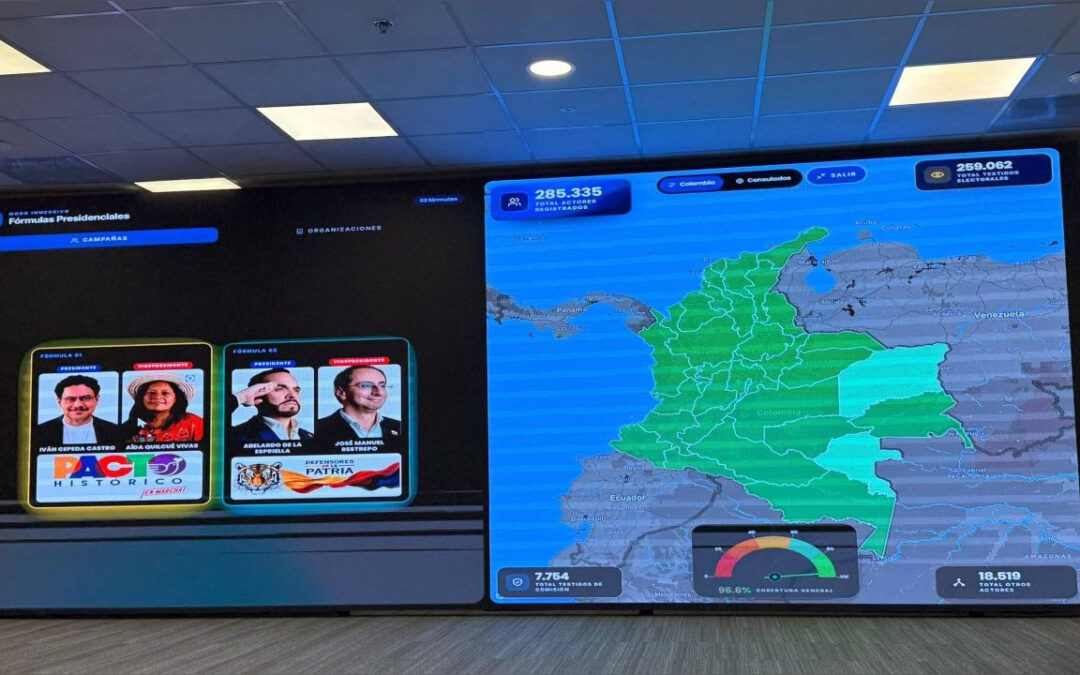 CNE reporta postulación histórica de testigos electorales para la segunda vuelta presidencial