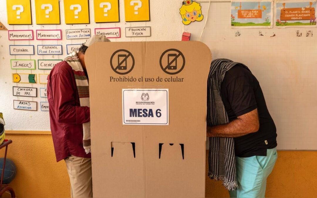 Registraduría y Procuraduría reiteran restricción al uso de celulares en los puestos de votación durante la segunda vuelta