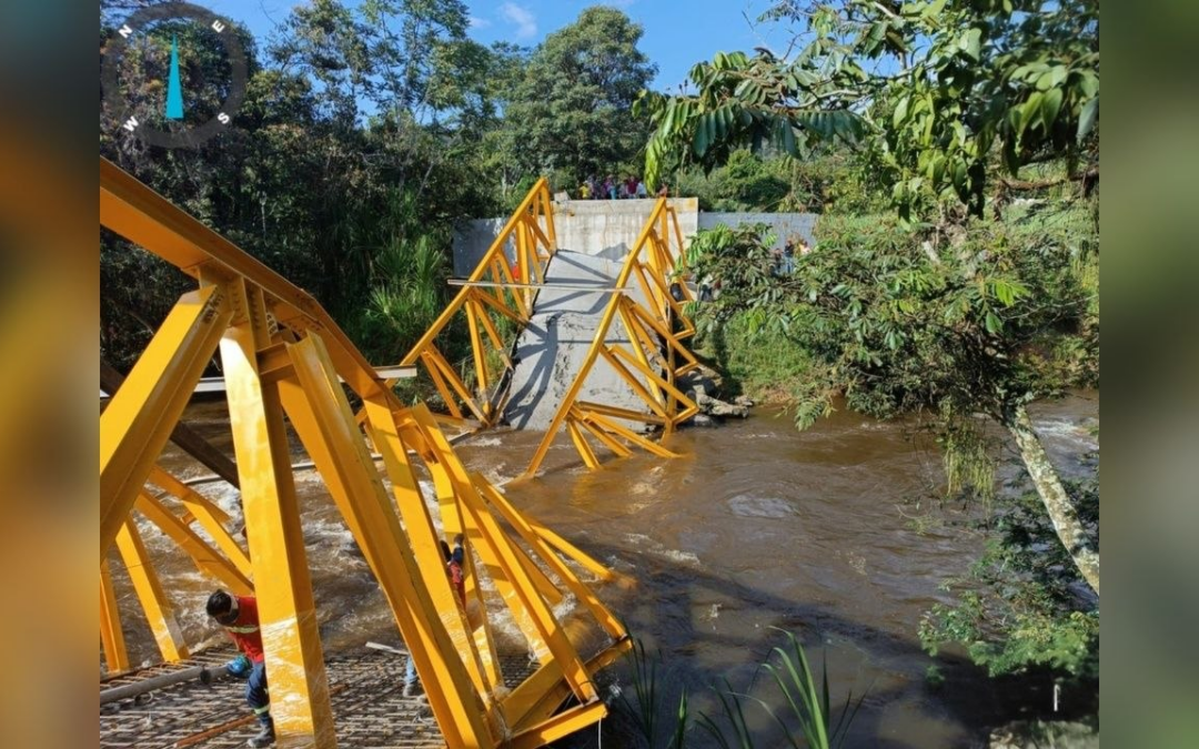 Gobernador de Boyacá anuncia que ya está lista estructura de puente Triunfo para ser soldada #Tolditos7Días